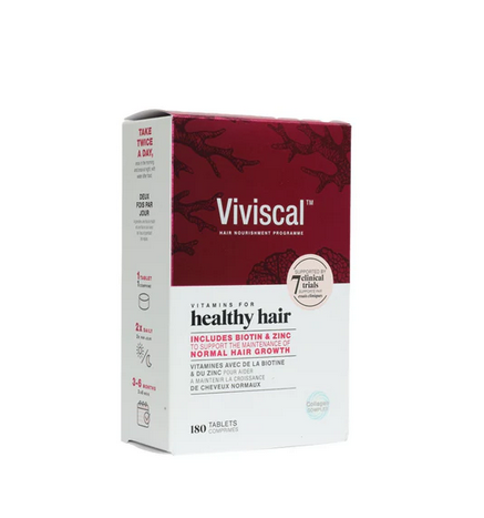Viviscal Suplemento Alimentar Fortalecedor de Cabelo 180 Comprimidos
