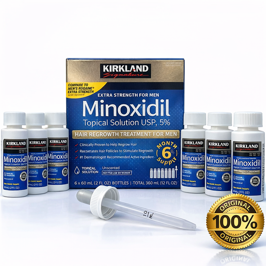 Minoxidil Kirkland - Pack 6 meses