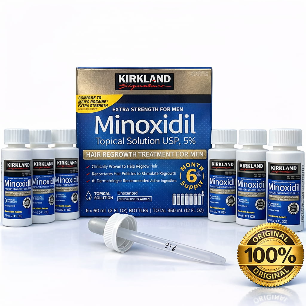 Minoxidil Kirkland — Tratamento Capilar